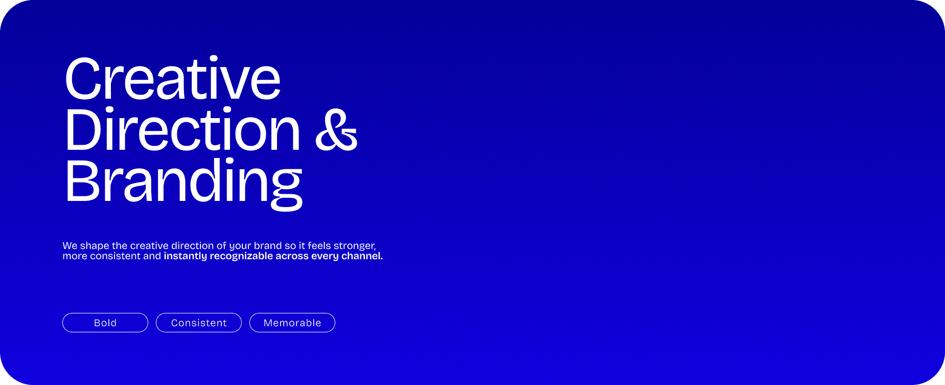 Creative Direction & Branding